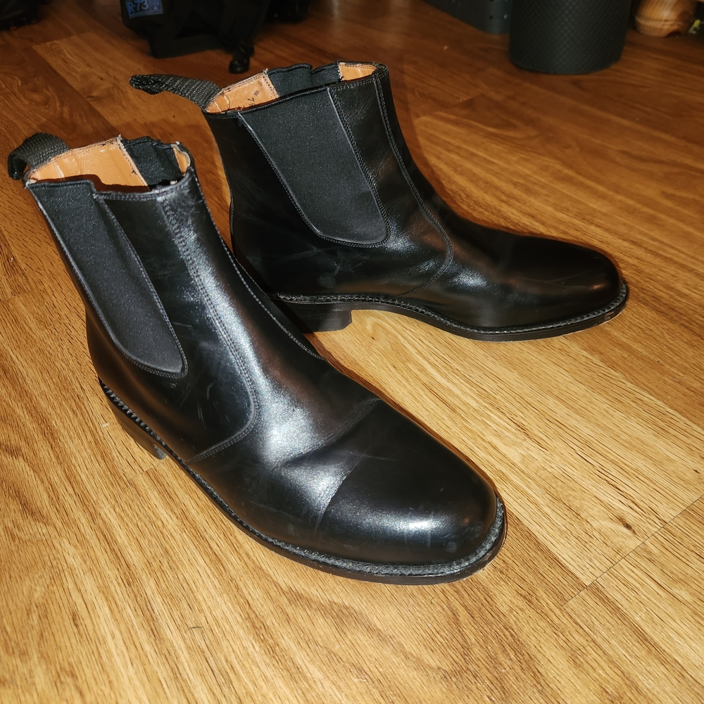 DACKS Mens Chelsea Boots Size 7.5US